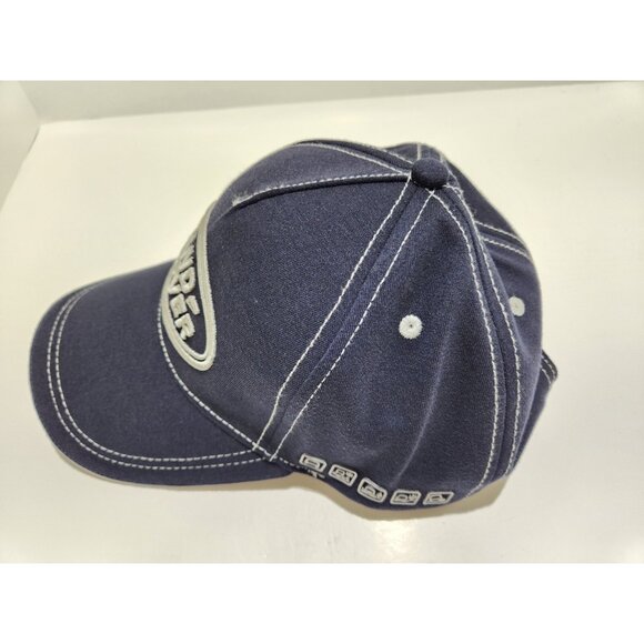 Land Rover Genuine Ball Hat Cap Blue Buckle Adult OSFA Raised Letters Clean - Picture 3 of 7